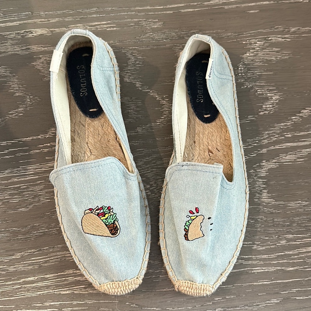 Soludos Taco espadrilles - size 9
